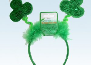 St. Patrick Shamrock Bopper Headband