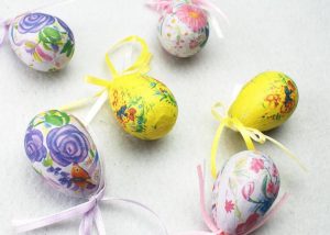 Plastic Easter Eggs Assortment for Easter Celebration and Supplies