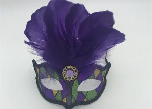Mardi Gras Green Purple Gold PGG Masks Carnival Masks