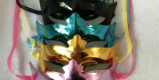 Happy New Year Party Masks