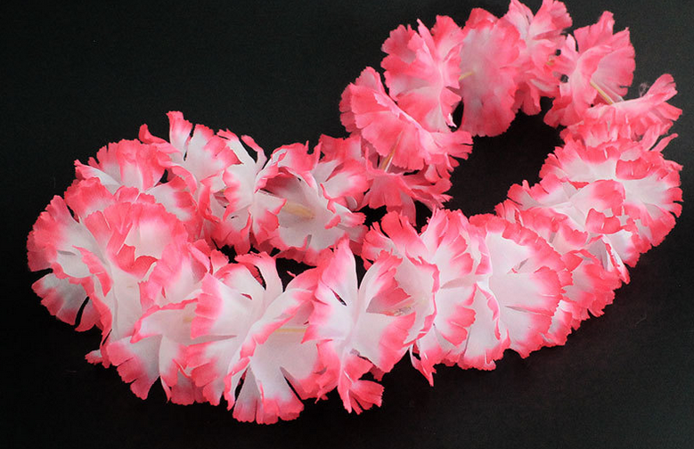 Hawaiin Leis Party LED Lighting Lei Luau Party Decorations Summer Supplies 