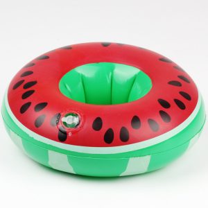 Inflatable Fruit Cup Holder Watermelon Summer Beverage Cup Holder