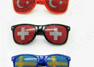 Patriotic Eye Glasses Turkey Switzerland Sweden Countries Glasses