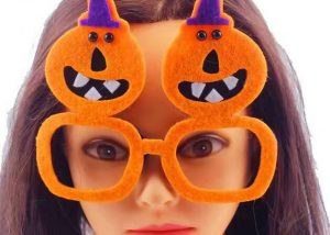 Halloween Glasses Multi-style Party Funny Felt Fireworks Glasses