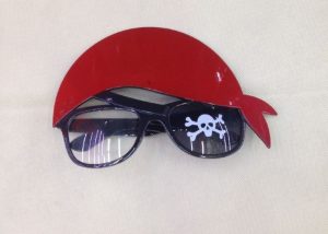 Party Costume Glasses Pirate Glasses