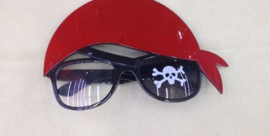 Party Costume Glasses Pirate Glasses