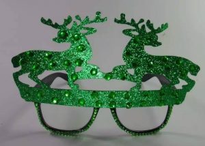 Christmas Eye glasses Reindeer Glasses Xmas Party Supplies