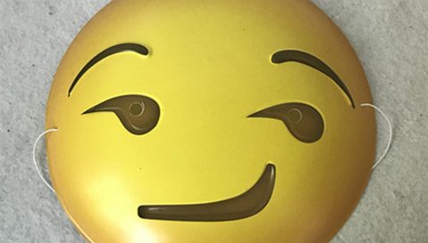 Happy New Year Masks Multi-expression Happy Emoji Masks