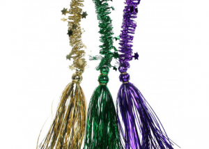 PGG Tassel Garland Set Mardi Gras Deco Mesh Garland