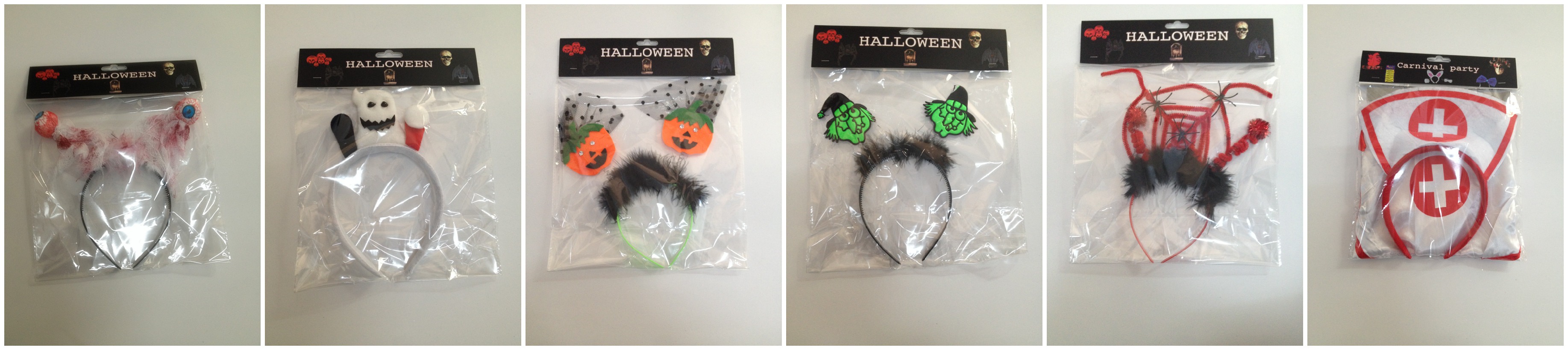 Halloween Scary Headbands Bopper 