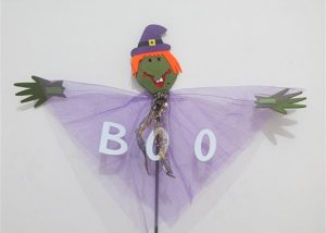 Halloween Home Outdoor Ornament-Standing Witch