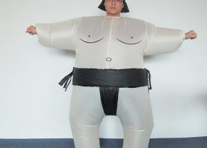 Wholesale Fat inflatable Costumes Sumo Wrestler Adult Inflatable Costume