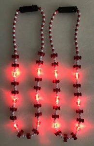 Buy Valentine LED Light Up Beads Necklaces Party Lighting Deco