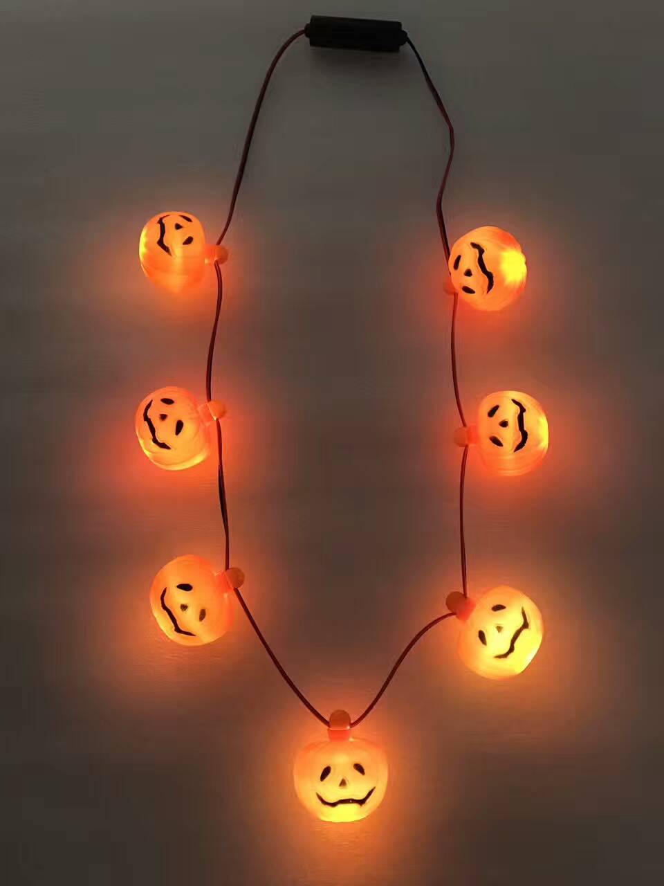 LED Pumpkin Necklace | Plum Grove