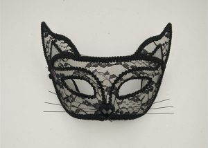 Adult Women Sexy Cat Eye Lace Mask