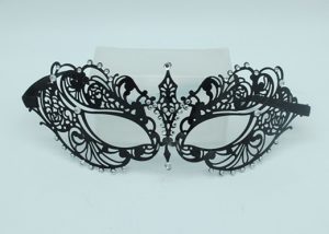 Venetian Masquerade Masks Tigress Black Masquerade Mask