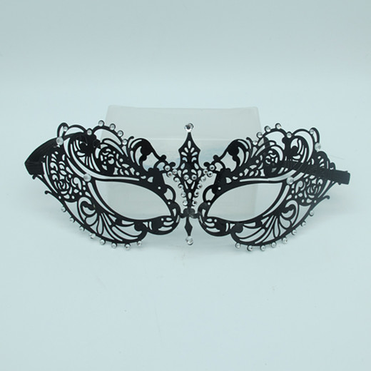 Venetian Masquerade Masks Tigress Black Masquerade Mask