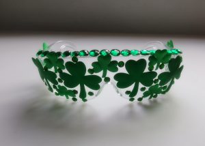 Patrick Day Shamrock Eye Glasses