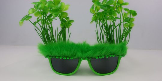 St. Patrick Party Favor Sharmrock Eye Glasses