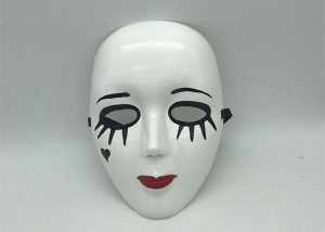 Halloween Blank Face Mime Mask
