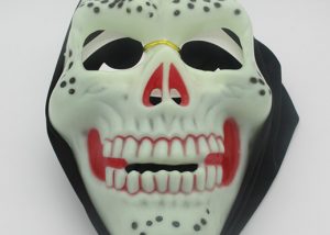 Halloween Skull Mask with Blood Glow In the Dark Mask