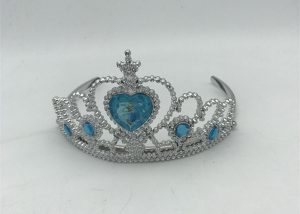 Sliver Plastic Tiara Frozen Princess Tiara Party Accessory