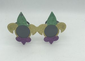 PGG Fleur de Lis Sunglasses Mardi Gras Eye Glasses