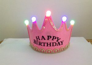 Light Up Birthday Crown Tiara