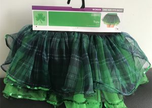 St. Patrick Day Girl Skirt Green Shamrock Toddler Skirts Tutu