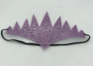 Adult Glittering Yellow/Purple Headband For Any Ball Prom Party