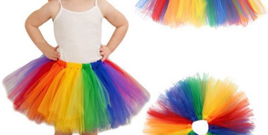 Rainbow Princess Party Ballet Dancewear