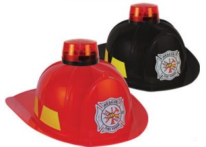 Dress Up Hats for Kids Role Play Police and Fireman Hat with Light By Funny Party Hats