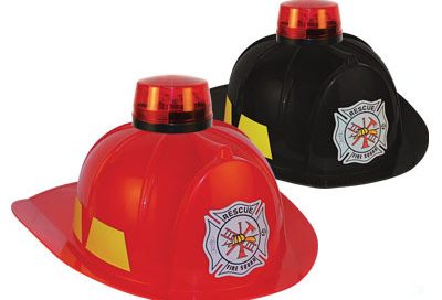 Dress Up Hats for Kids Role Play Police and Fireman Hat with Light By Funny Party Hats