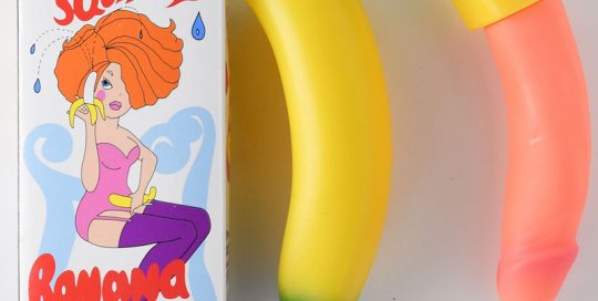 Girs Night Out 16CM Squirting Willy Banana