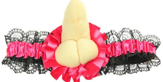 Hen Night Plush Willy Garter