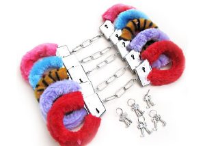 Hen Party Furry Play Handcuffs Multistyles