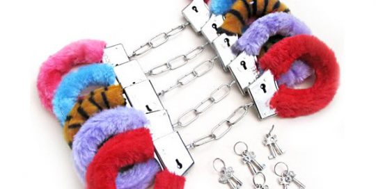 Hen Party Furry Play Handcuffs Multistyles