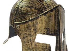 Mens Medieval Iron Knight Helmet Costume Accessories