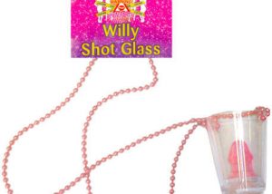 Willy Shot Glasses Bead Necklaces