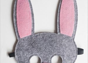 Non-woven Rabbit Mask For Easter Party Supplies