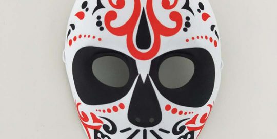 Day of The Dead Sugar Full Face Mask