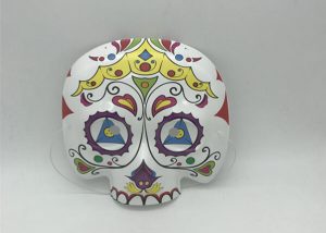 Mexican Day Of The Dead Sugar Skull Eyemask Masque Fancy Dress