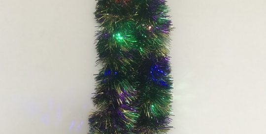 Shred LED Light Up Metallic Tinsel Garlands