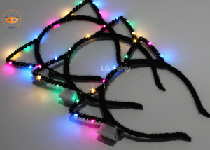 Cat Ears Headbands LED Light Up