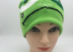 Green Monster Light Up Halloween Design Toques