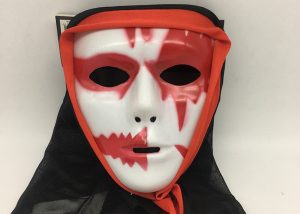 Bloody Mask W Black Veil