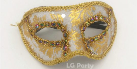 Half Face Masquerade Mask