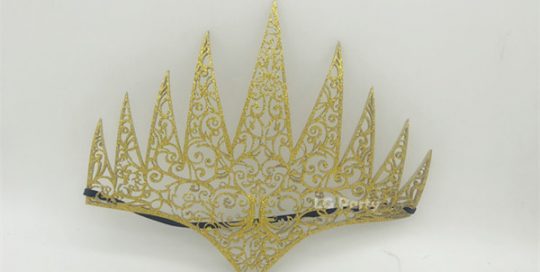 Gold Die Cut Royal Crown
