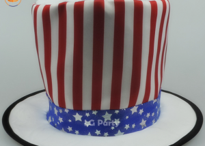 USA Flag Hat Patriotic Top Hat