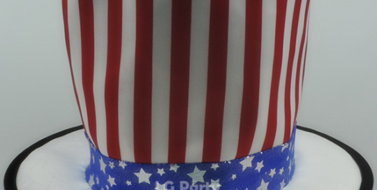 USA Flag Hat Patriotic Top Hat